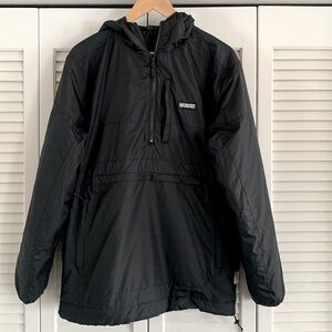 Freedom Industries Thinsulate Pullover Jacket Men’s Black Hooded 1/2 Zip Medium